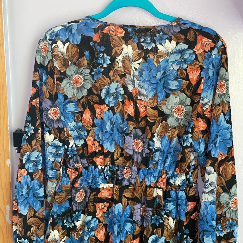 Zara Multicolor Floral Blouse - Picture 10 of 16